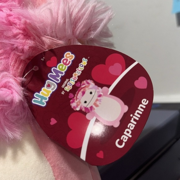 Squishmallows Caparinne NEW hug mees Pink and Cream Plush Toys - Picture 3 of 4